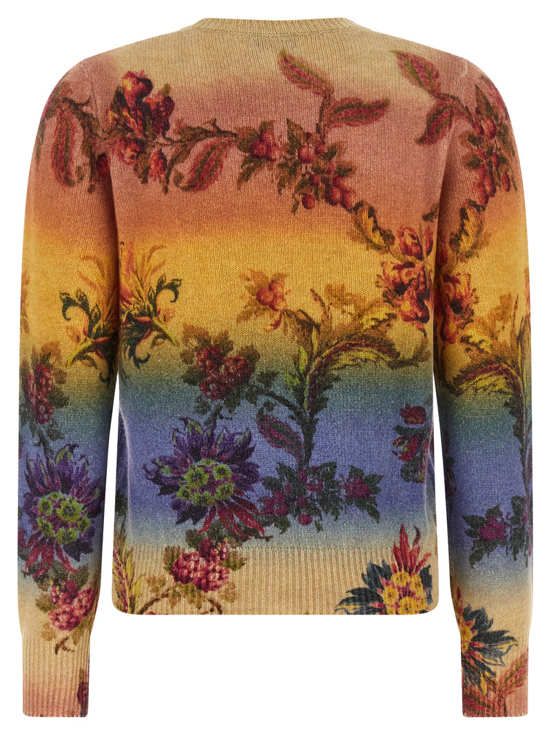 Gilet en laine multicolore Etro