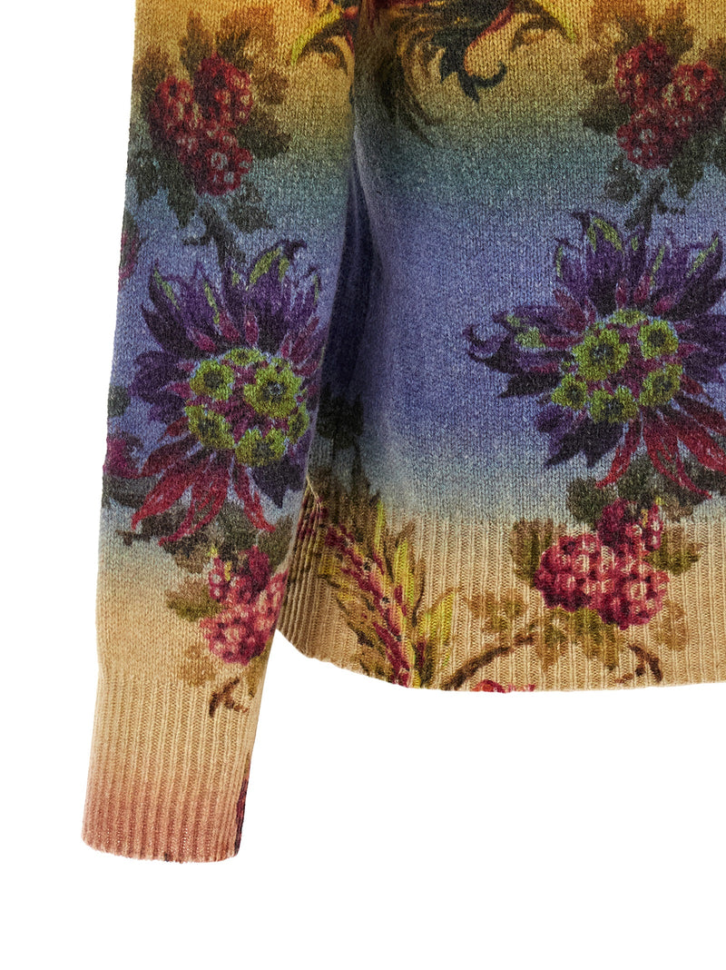 Gilet en laine multicolore Etro