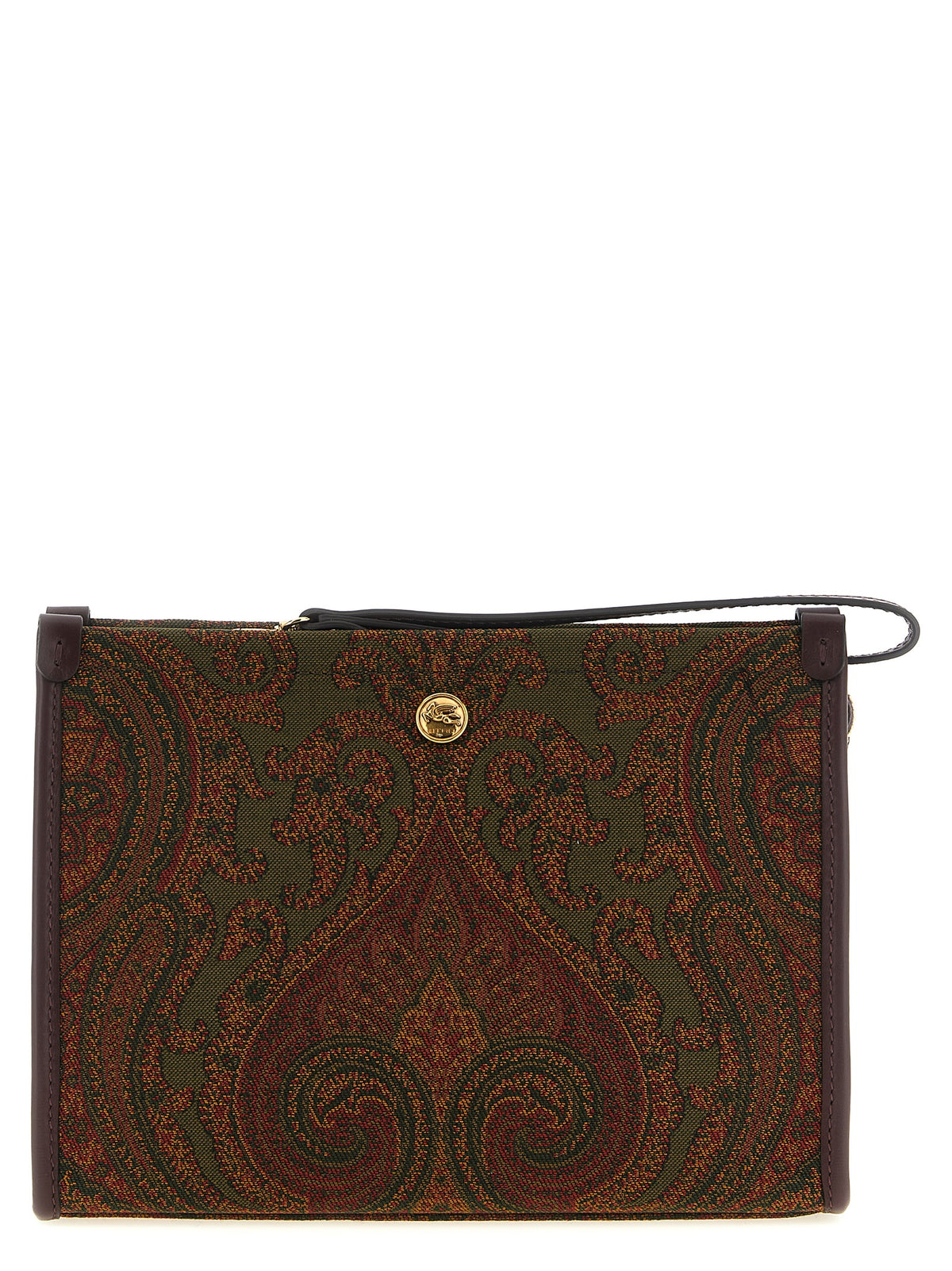 Etro Multicolor Polyester Clutch Bag