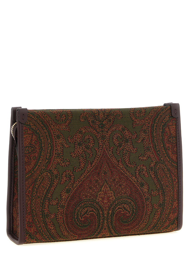 Pochette Etro multicolore en polyester