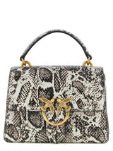 Sac à main PINKO en veau gris