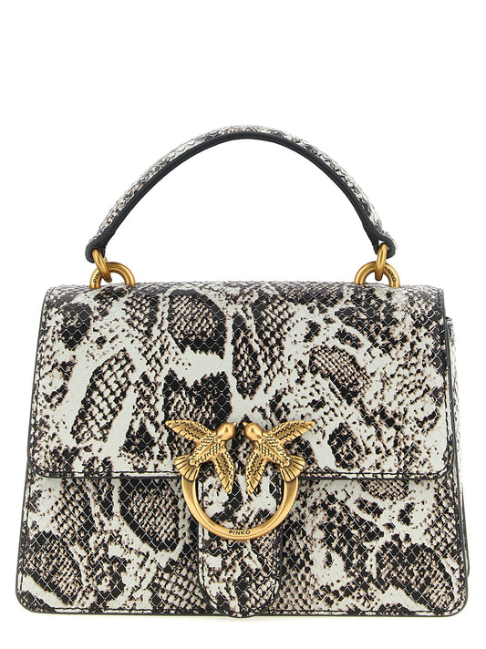 Sac à main PINKO en veau gris