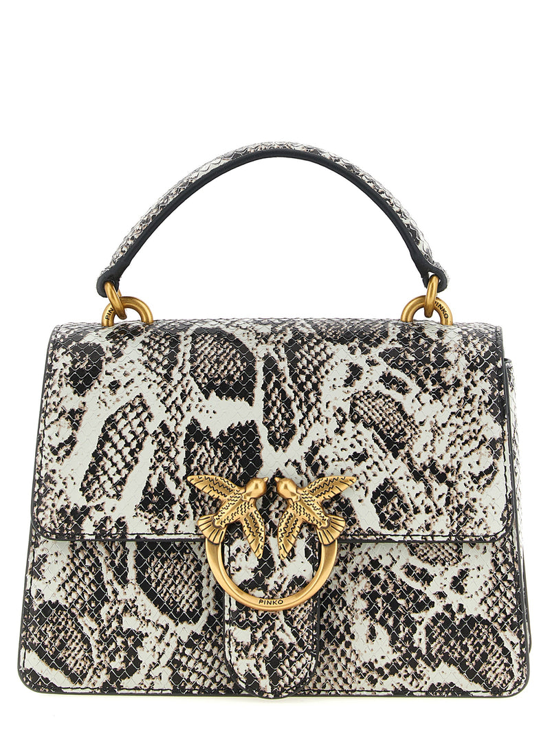 Sac à main PINKO en veau gris