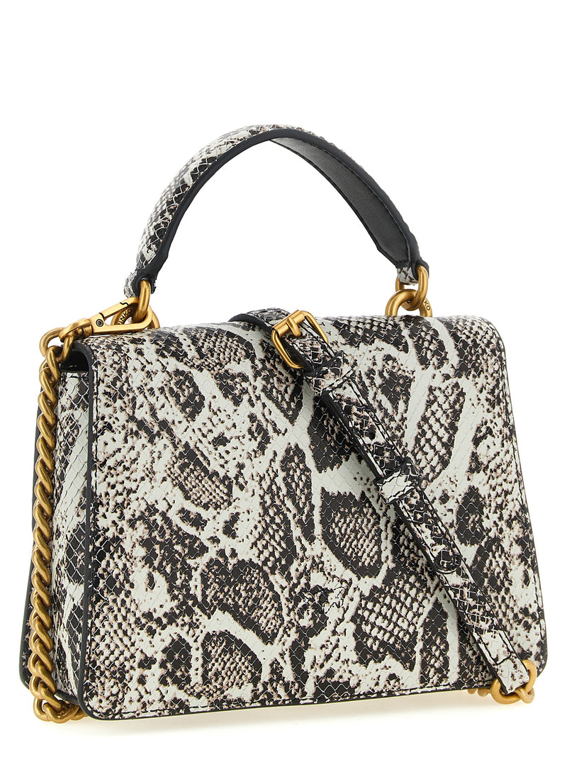 Sac à main PINKO en veau gris