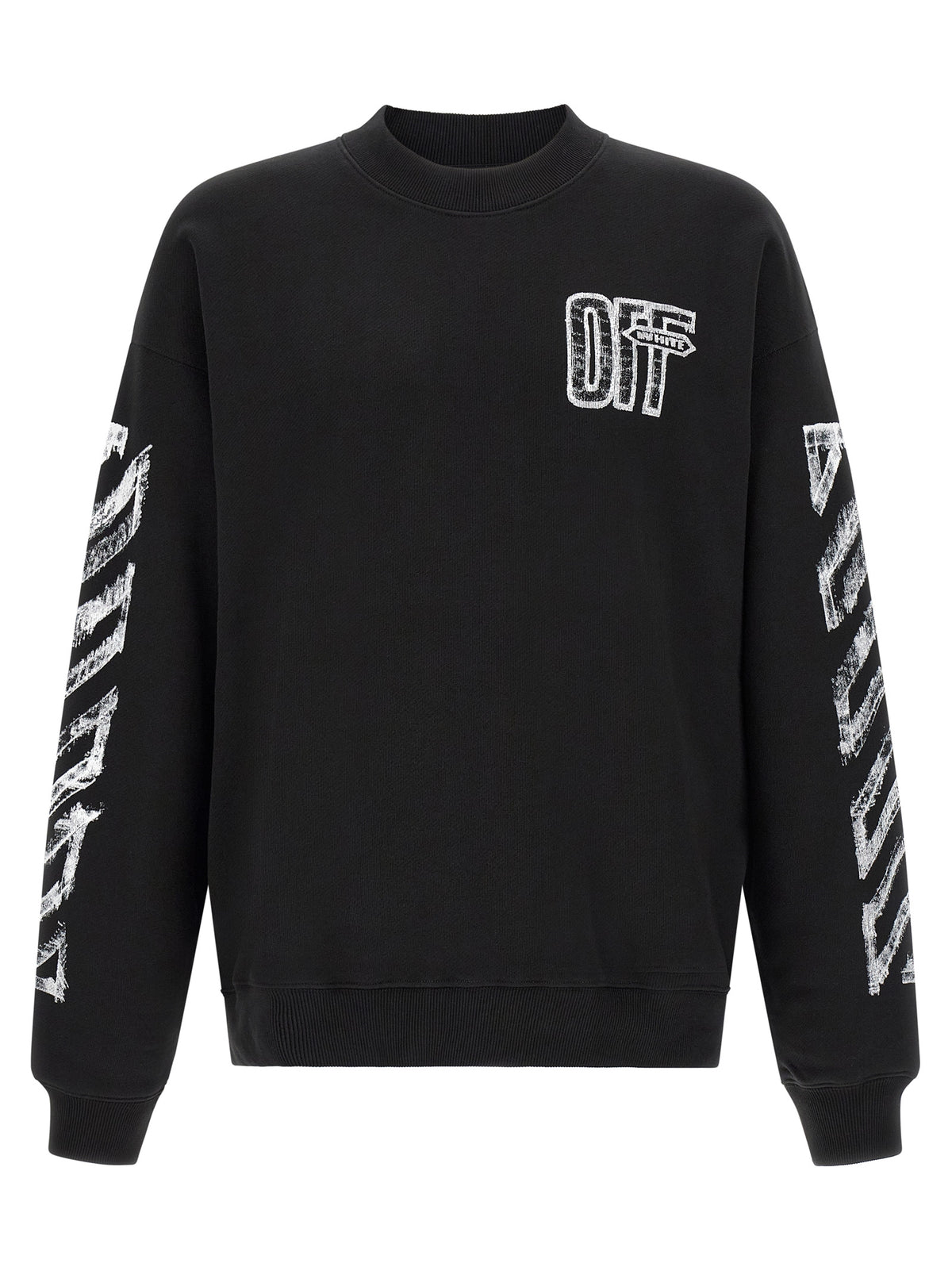 Sweat-shirt Off-White en coton noir