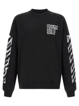 Sweat-shirt Off-White en coton noir