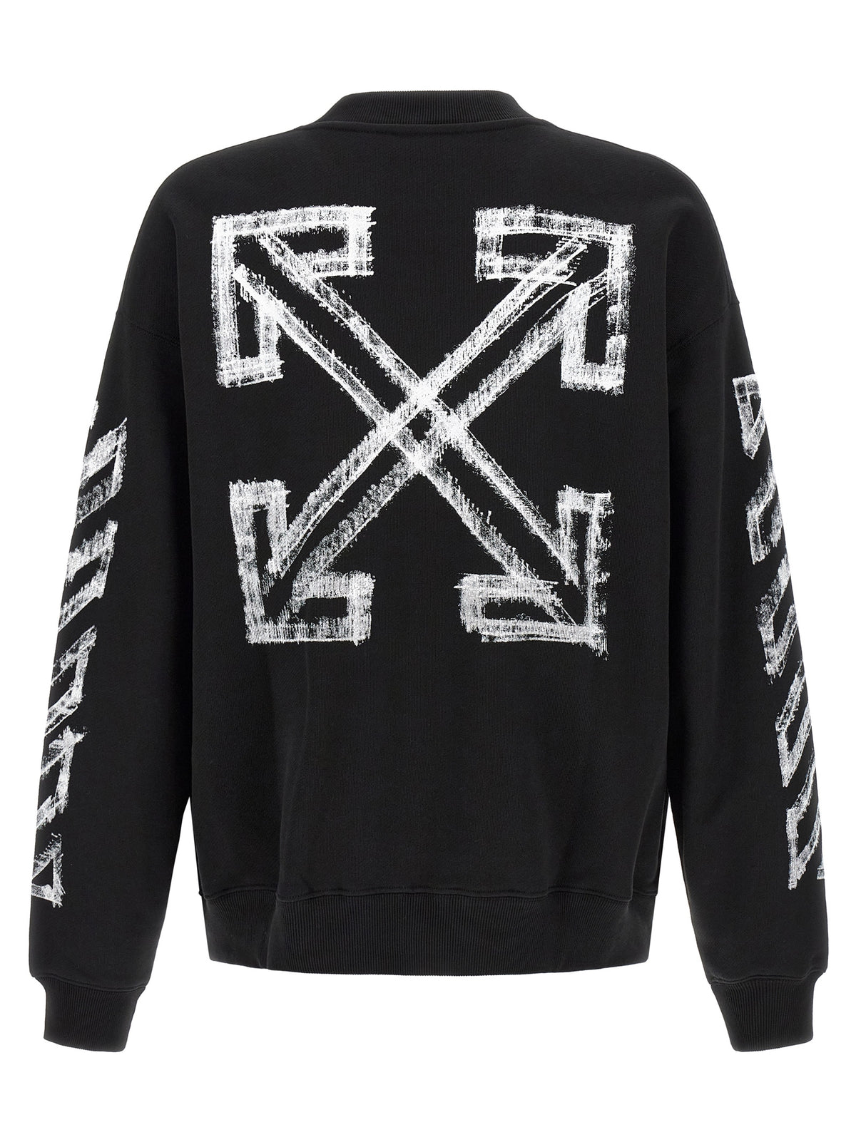 Sweat-shirt Off-White en coton noir