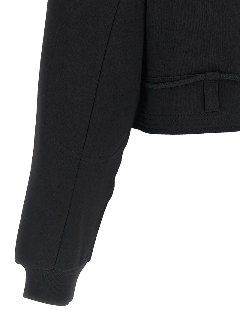 Sweatshirt Dries Van Noten en coton noir