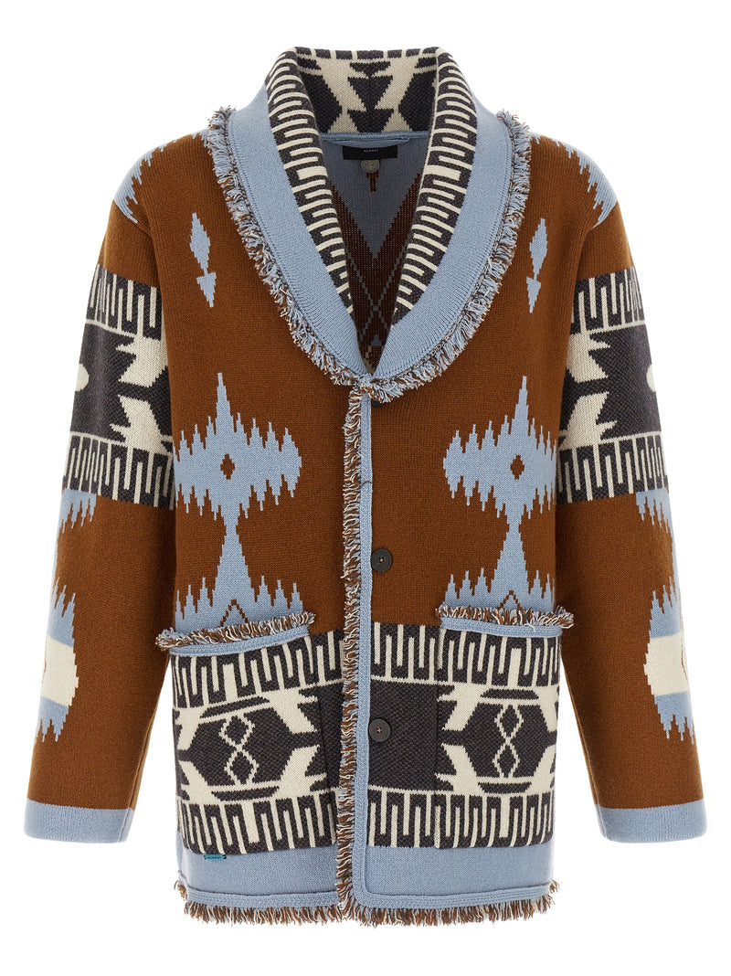 Alanui Multicolor Cashmere Cardigan