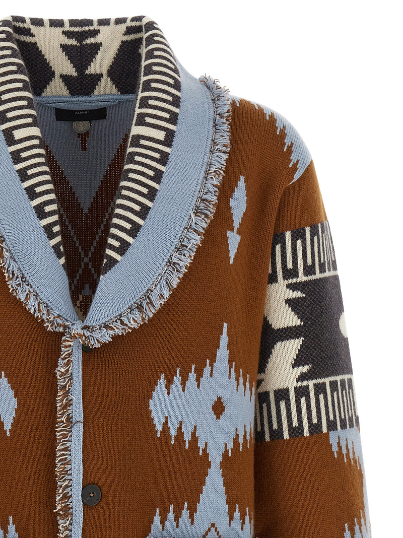 Alanui Multicolor Cashmere Cardigan