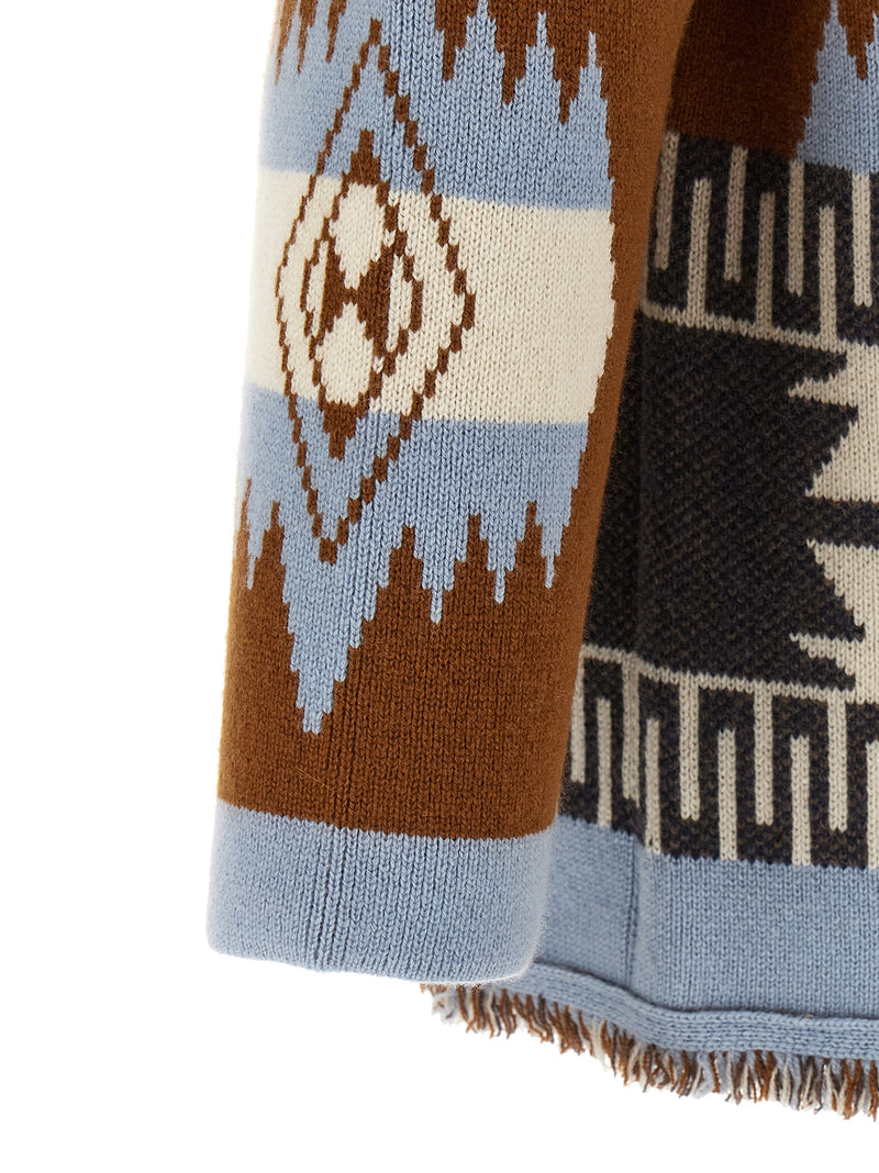 Alanui Multicolor Cashmere Cardigan