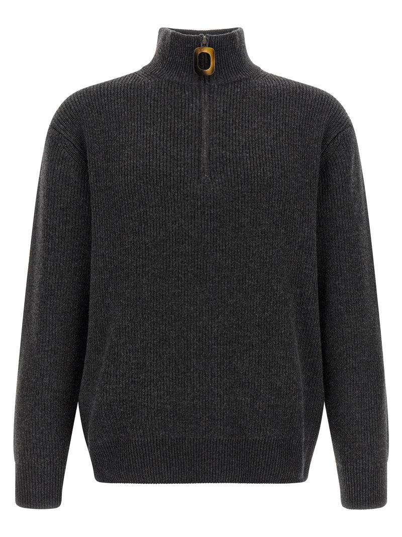 Cardigan en laine gris J.W.Anderson