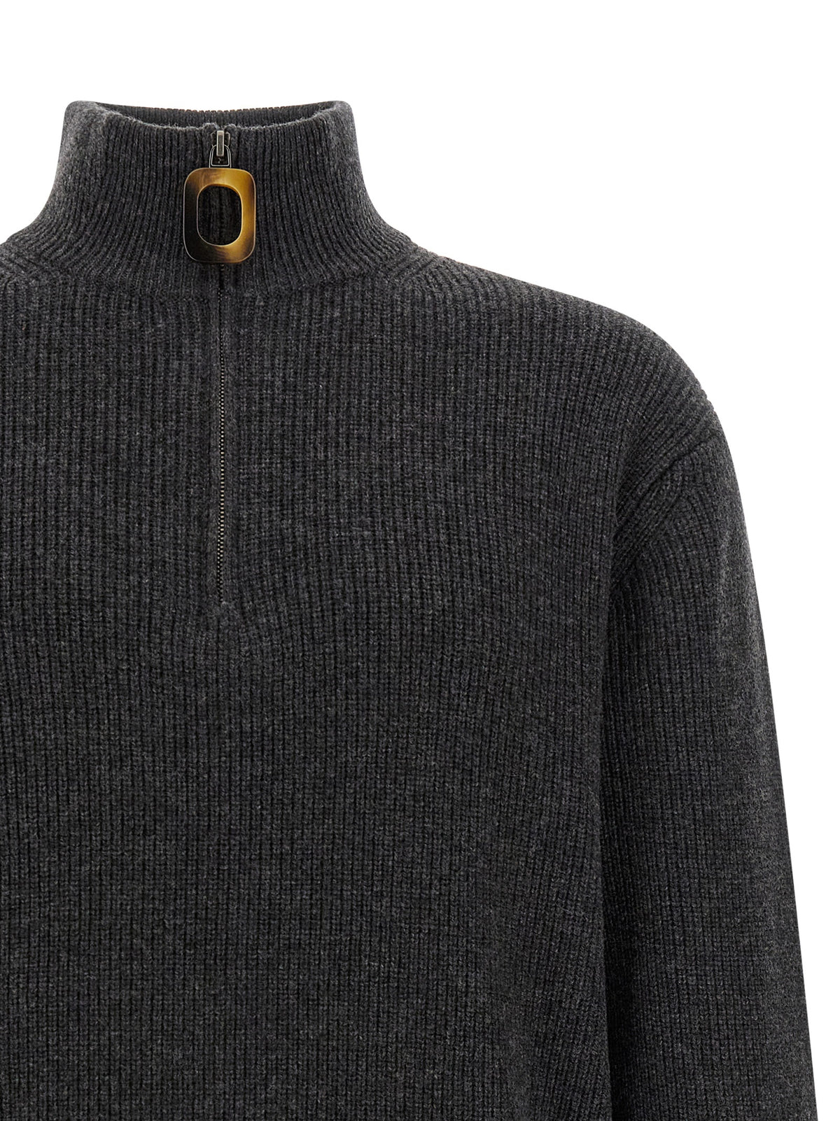 Cardigan en laine gris J.W.Anderson