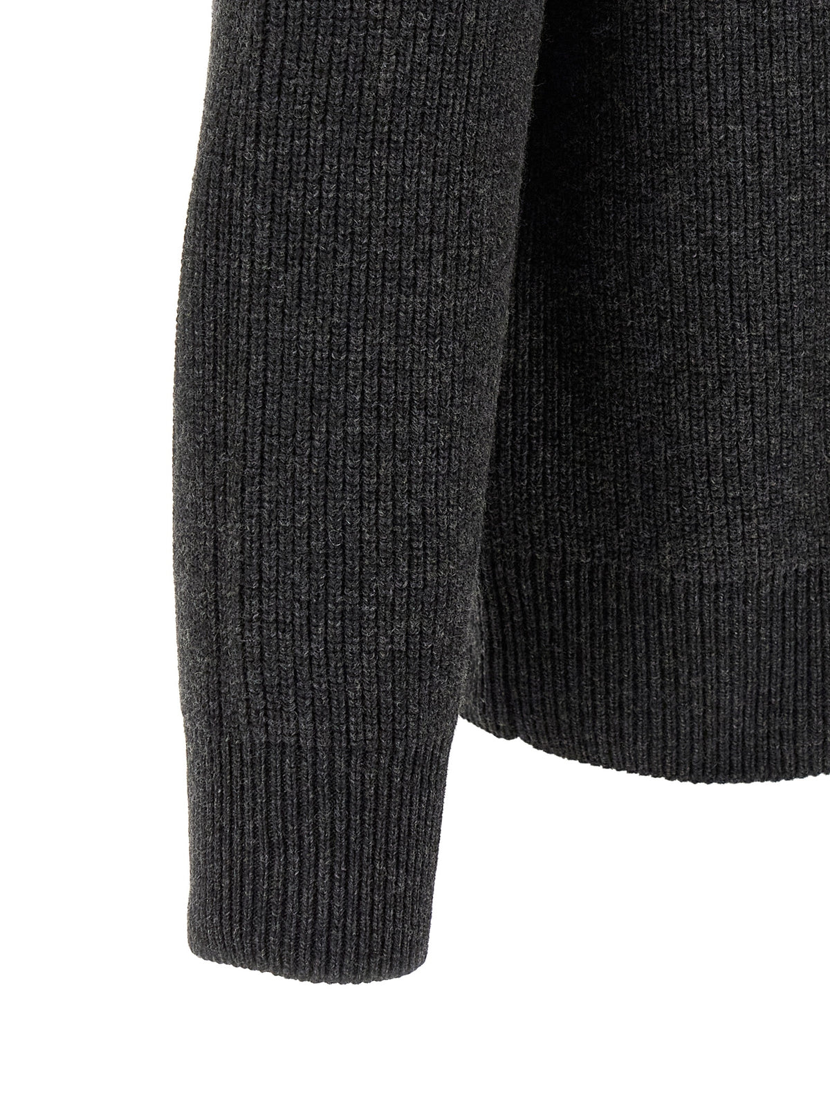 Cardigan en laine gris J.W.Anderson