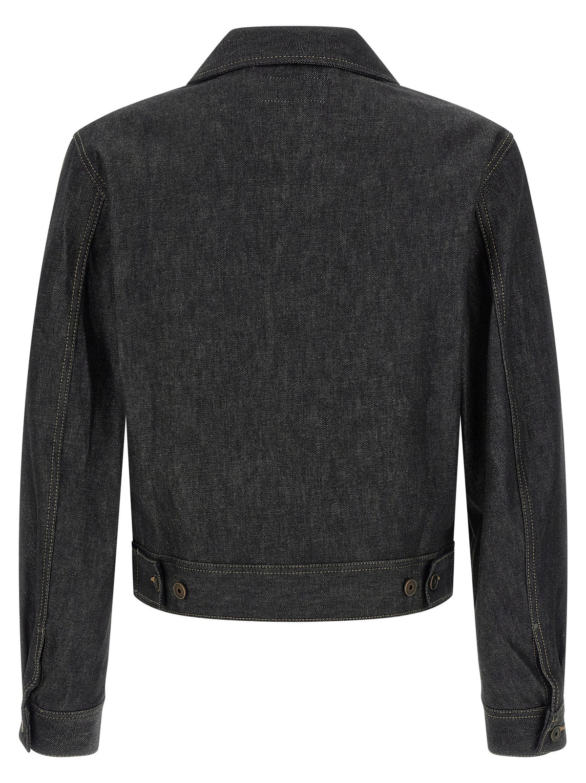 Veste en jean en coton bleu Lemaire