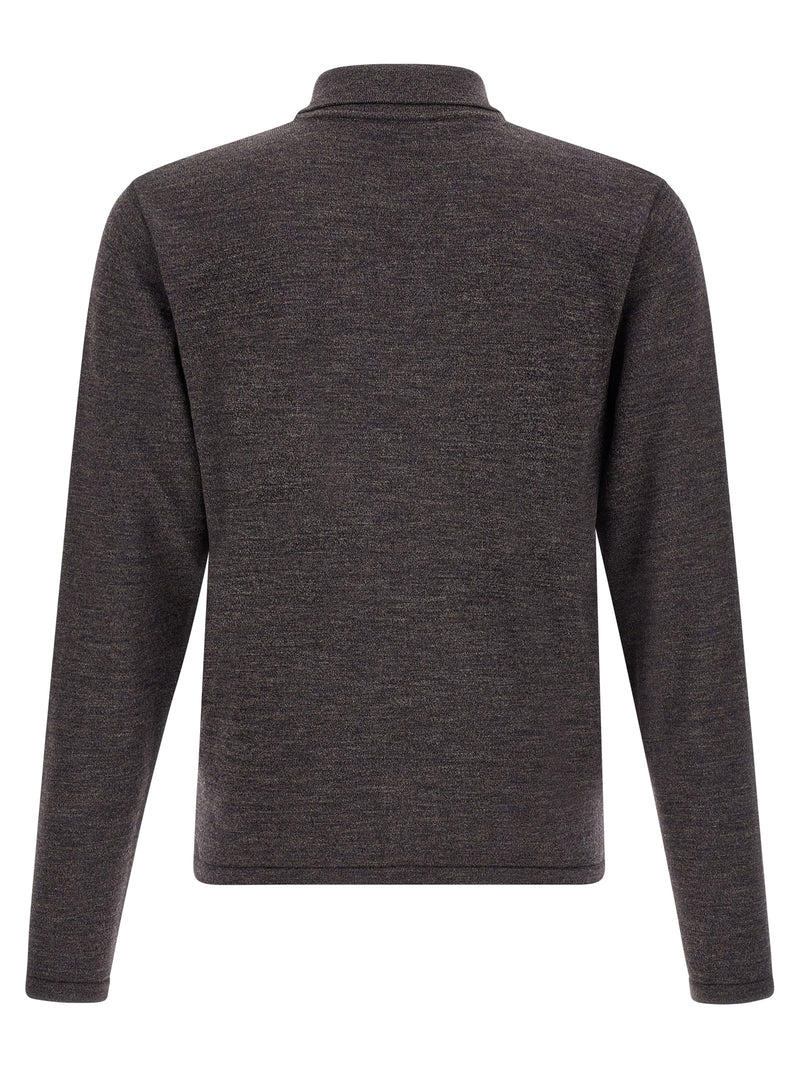 Polo Lemaire en Laine Marron