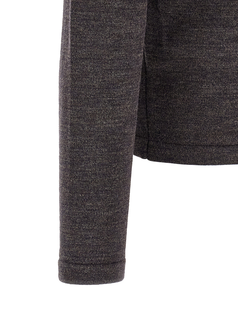 Polo Lemaire en Laine Marron