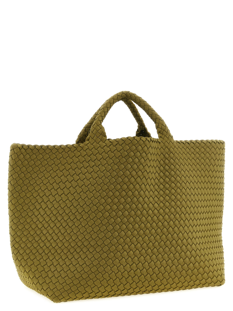 Sac à main bicolore en nylon NAGHEDI