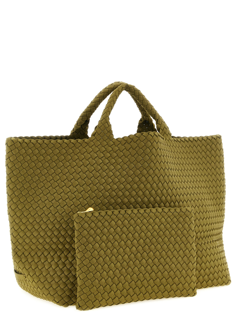 Sac à main bicolore en nylon NAGHEDI