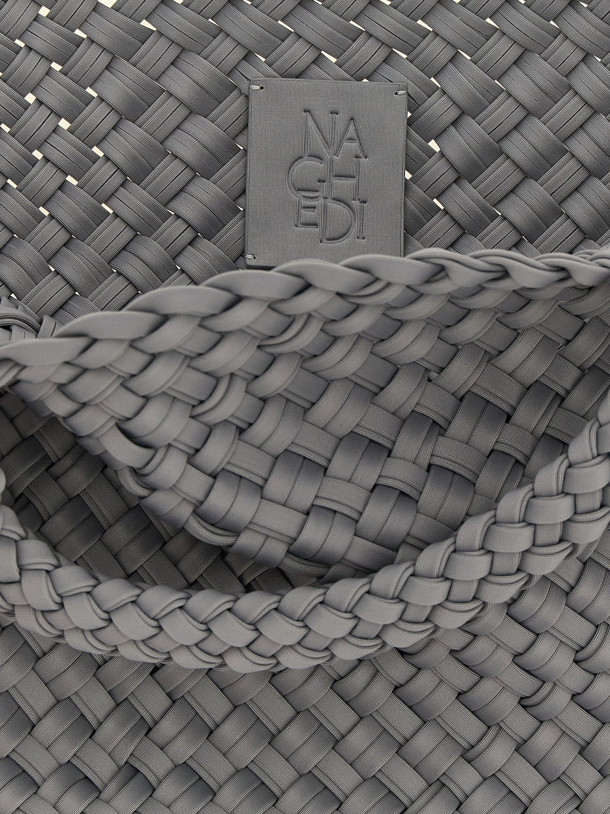 Sac cabas NAGHEDI en nylon gris