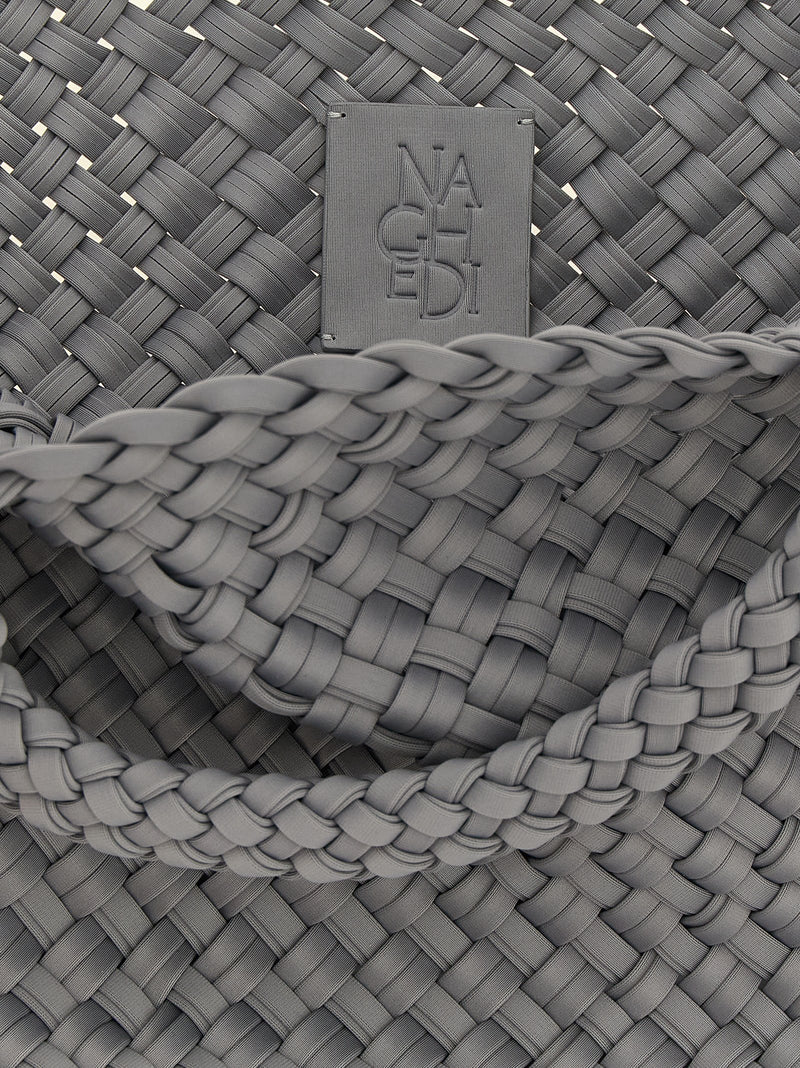 Sac cabas NAGHEDI en nylon gris