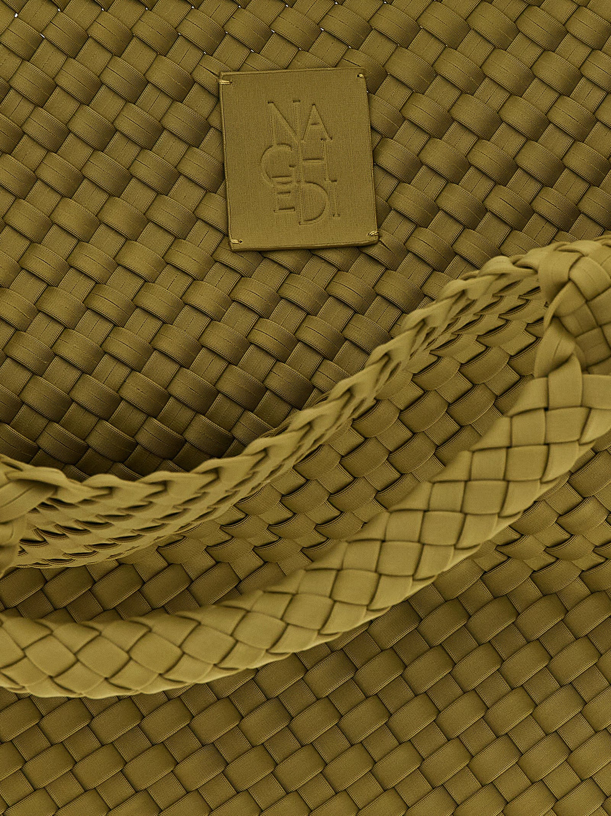 Sac à main en nylon bicolore NAGHEDI