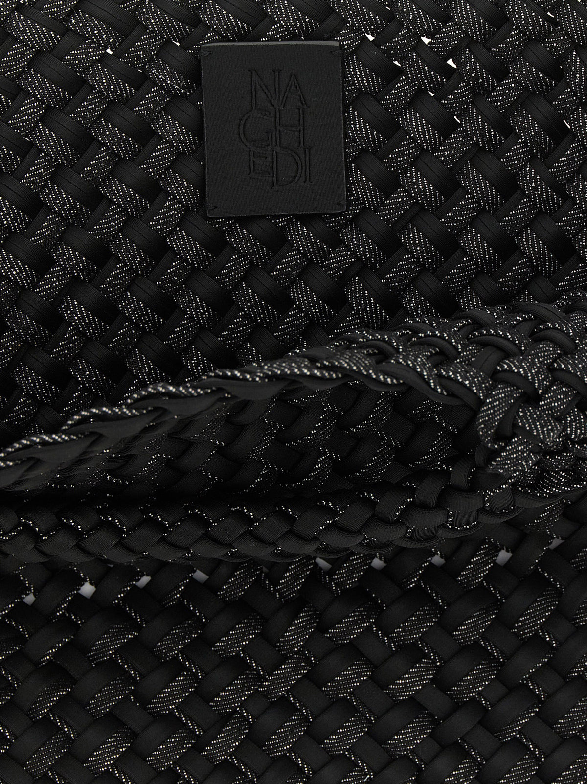 Sac cabas en nylon noir NAGHEDI