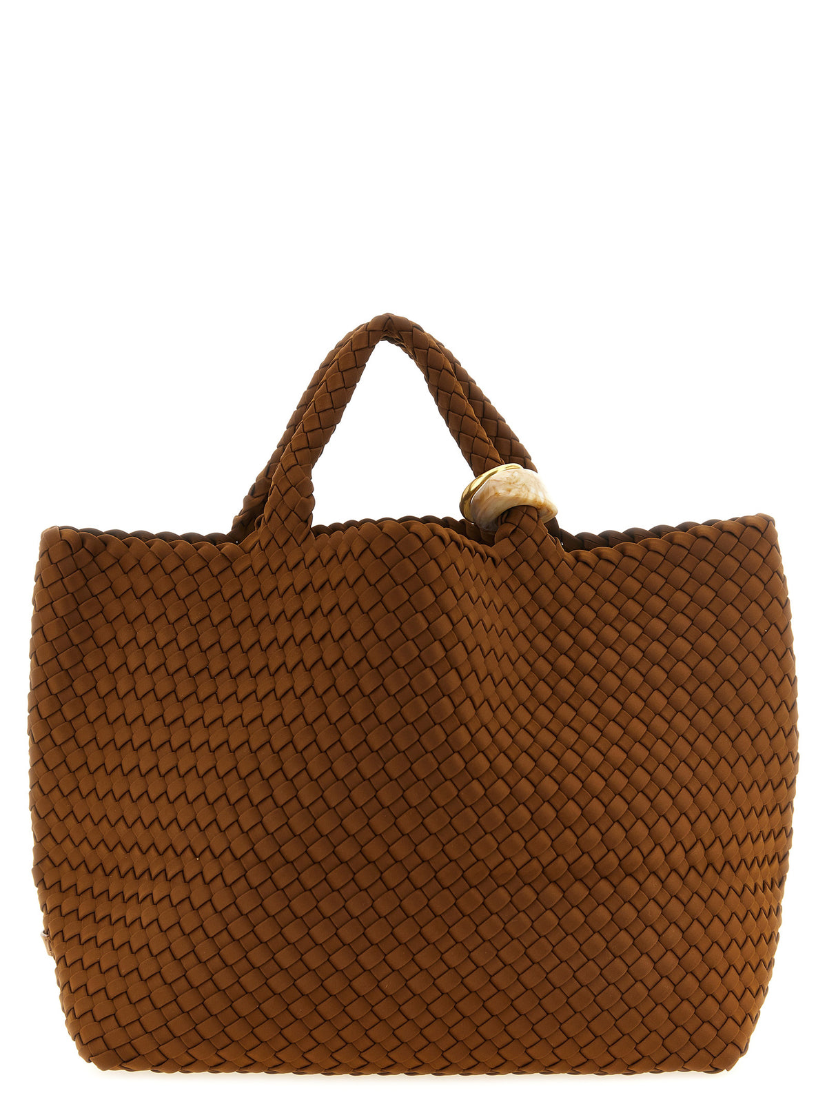 Sac à main NAGHEDI en nylon marron