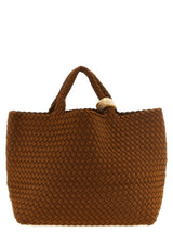 Sac à main NAGHEDI en nylon marron