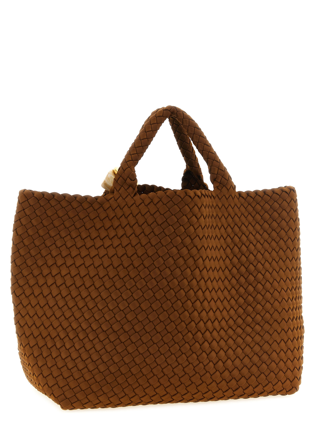 Sac à main NAGHEDI en nylon marron