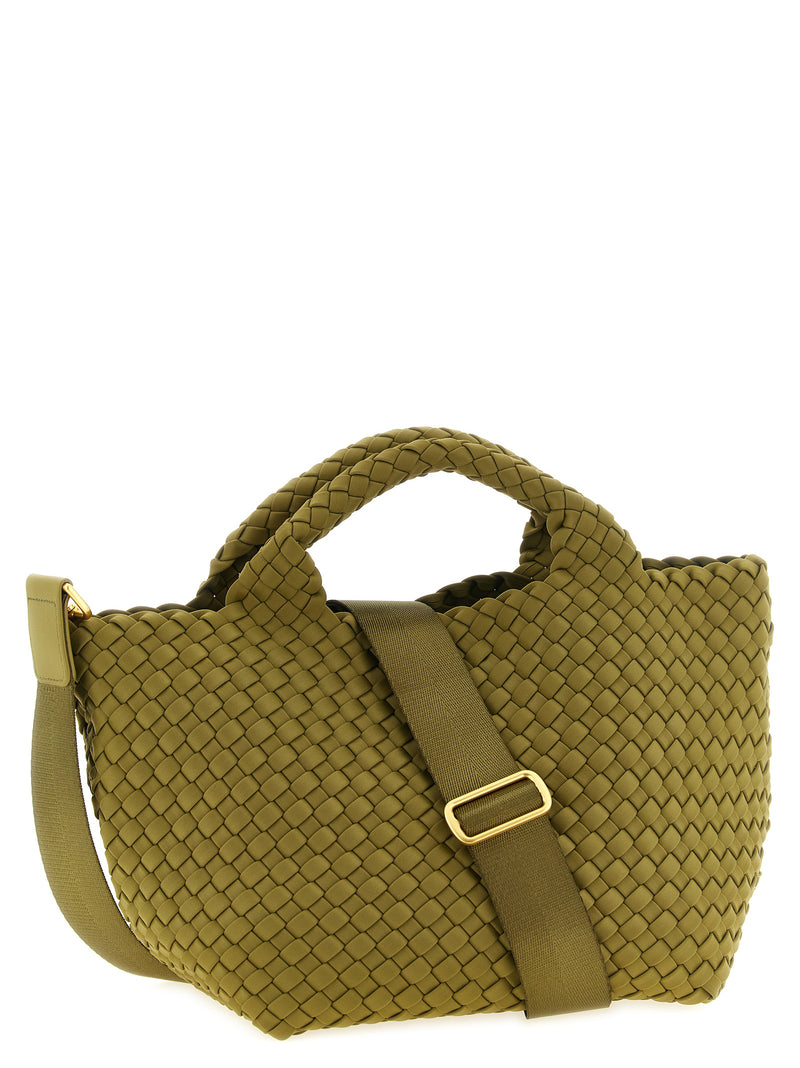 Sac à main NAGHEDI en nylon bicolore