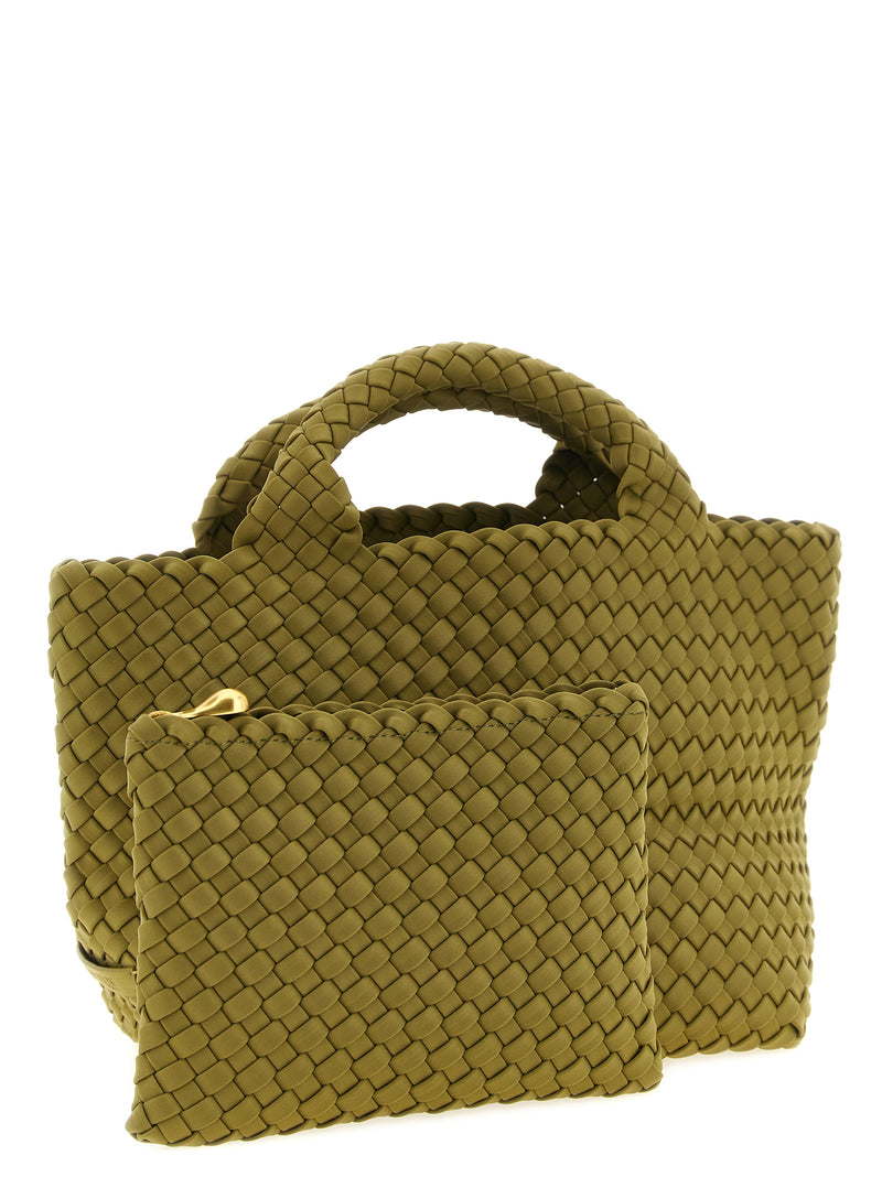 Sac à main NAGHEDI en nylon bicolore