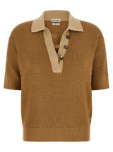 J.W.Anderson Polo en coton beige