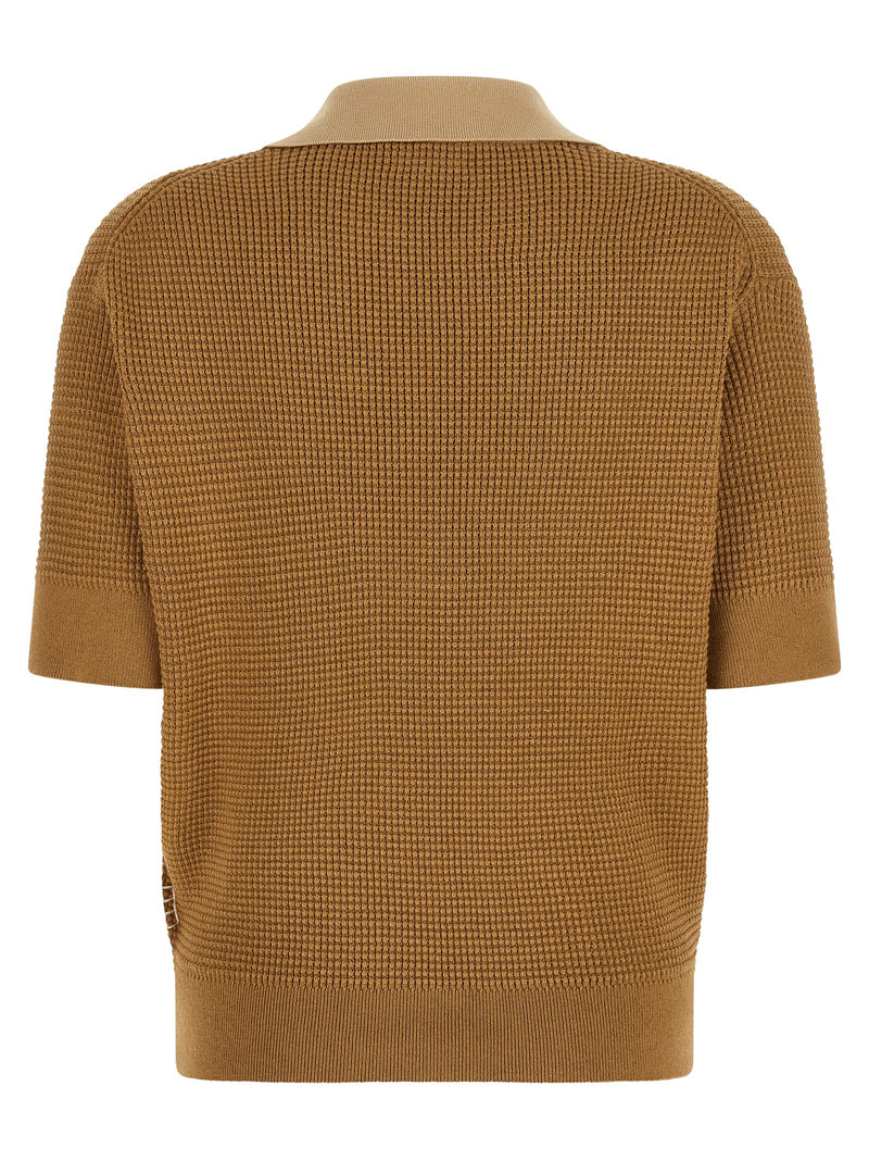 J.W.Anderson Polo en coton beige