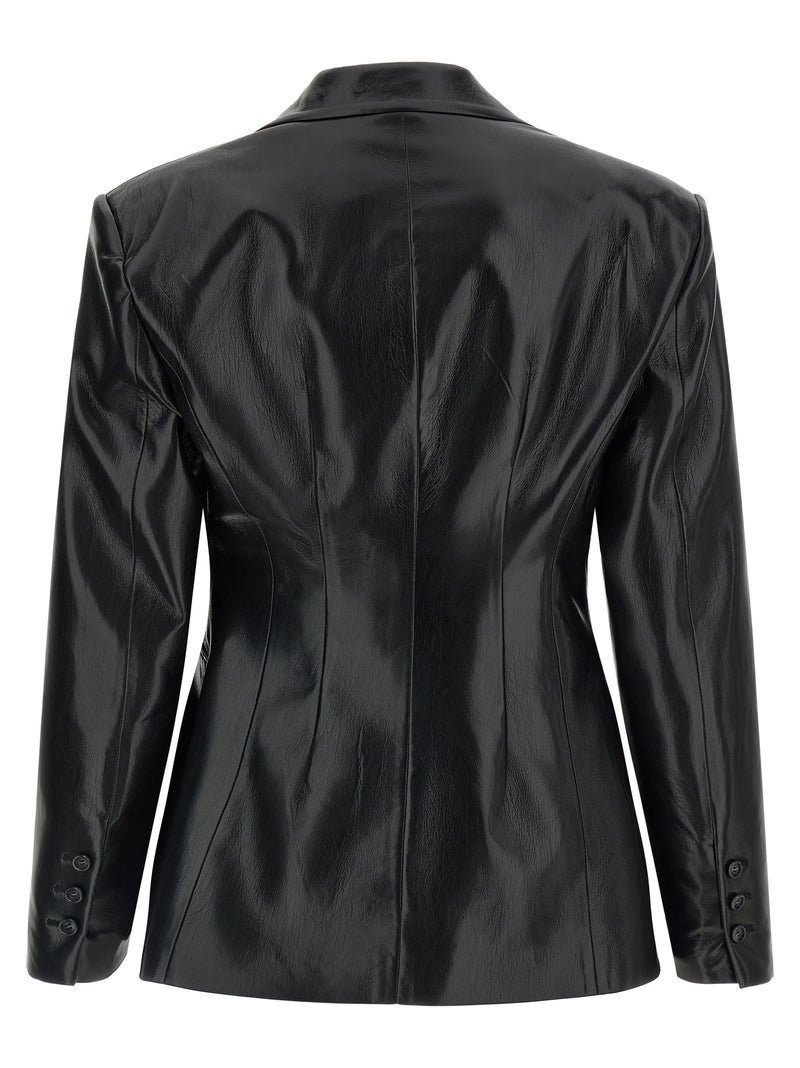 Le blazer en polyester noir Andamane