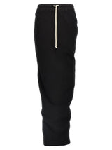 DRKSHDW Black Cotton Mini Skirt