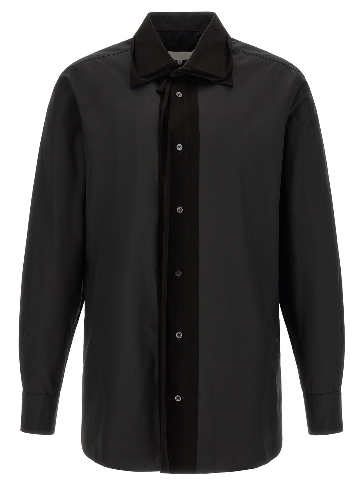 Chemisier Maison Margiela en coton noir