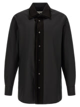 Chemisier Maison Margiela en coton noir