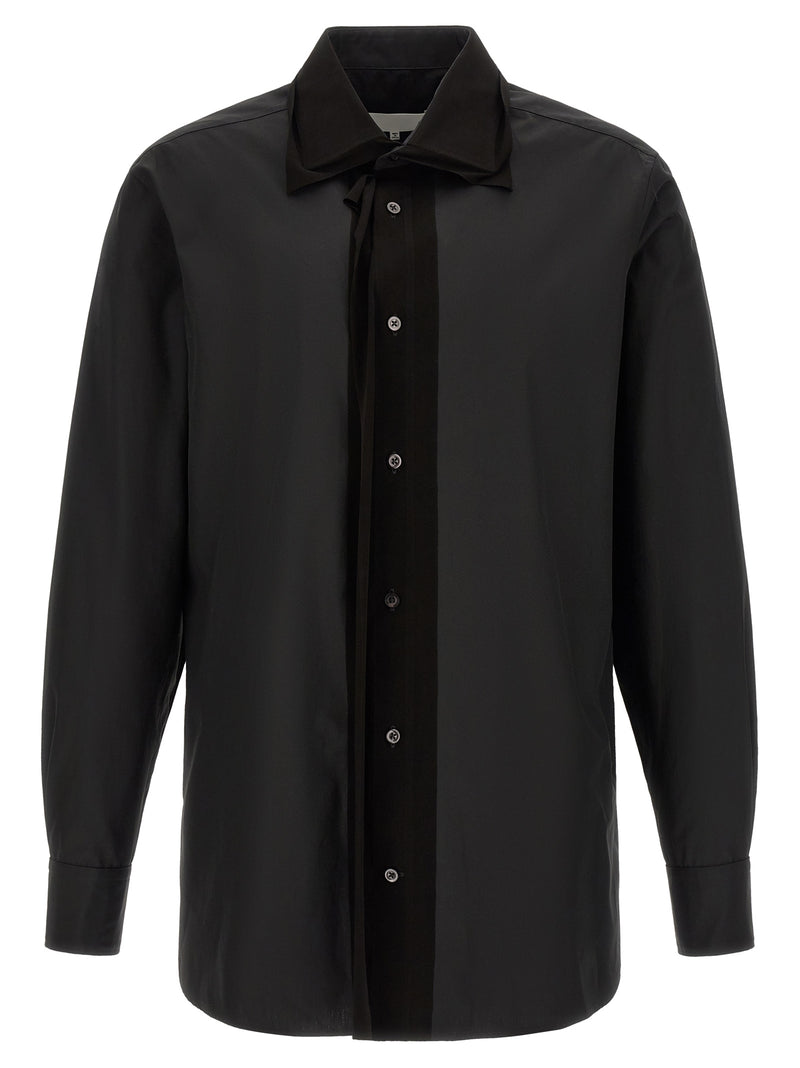 Chemisier Maison Margiela en coton noir