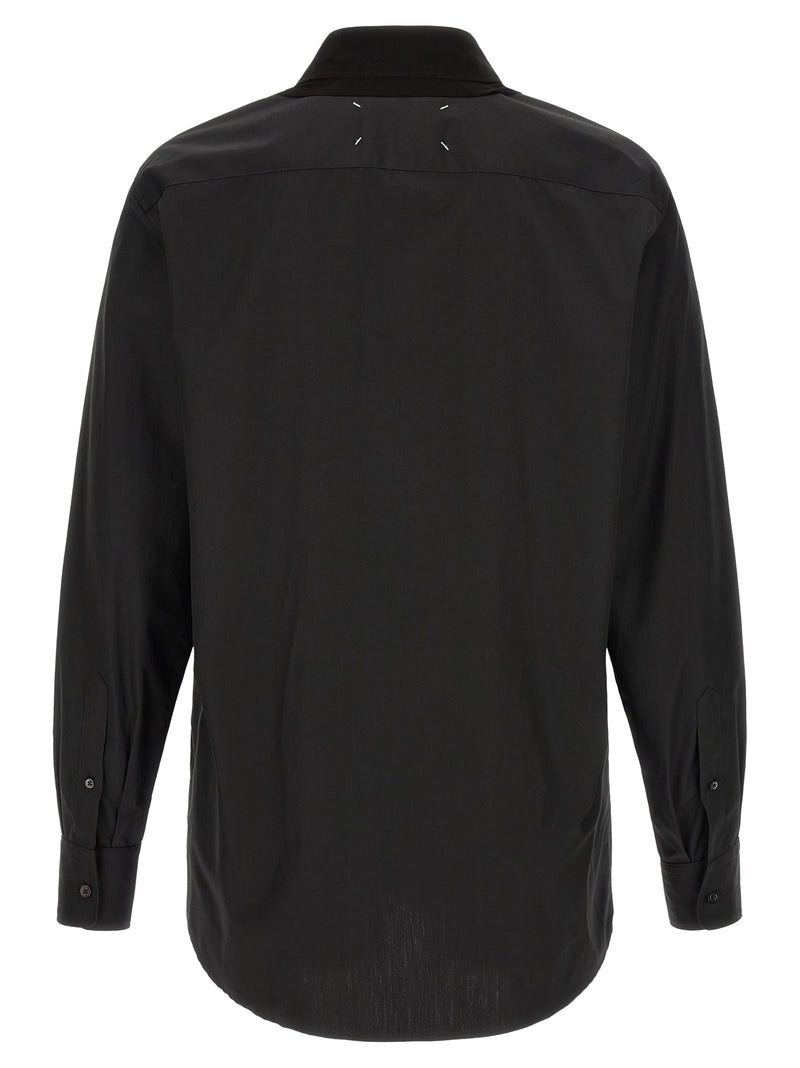 Chemisier Maison Margiela en coton noir