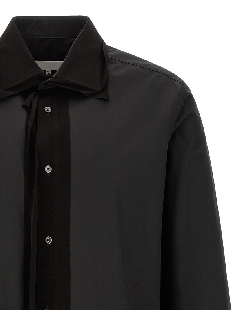 Chemisier Maison Margiela en coton noir