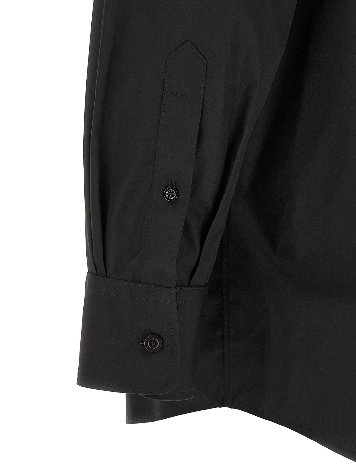 Chemisier Maison Margiela en coton noir