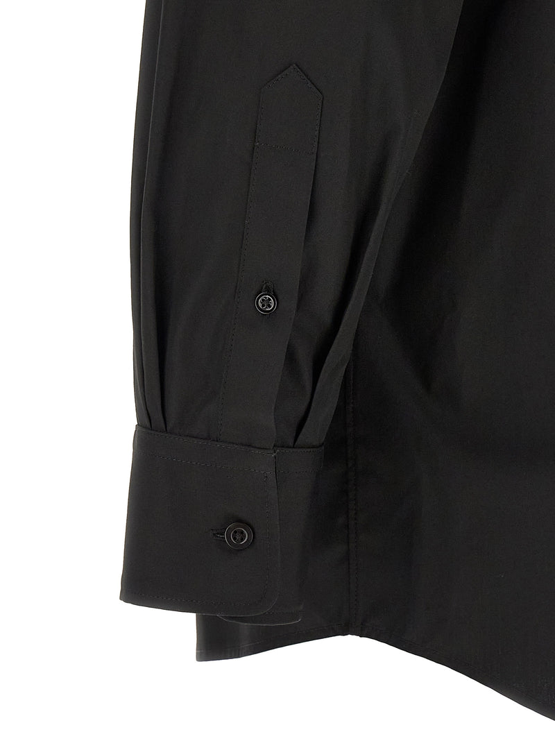 Chemisier Maison Margiela en coton noir