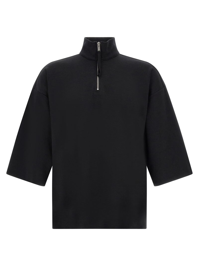 Thom Krom Sweatshirt en Coton Noir