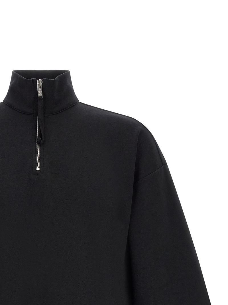 Thom Krom Sweatshirt en Coton Noir