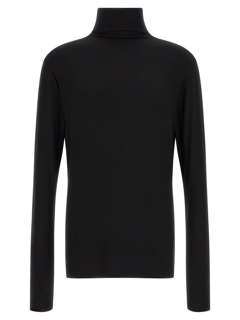 Cardigan Thom Krom noir en viscose