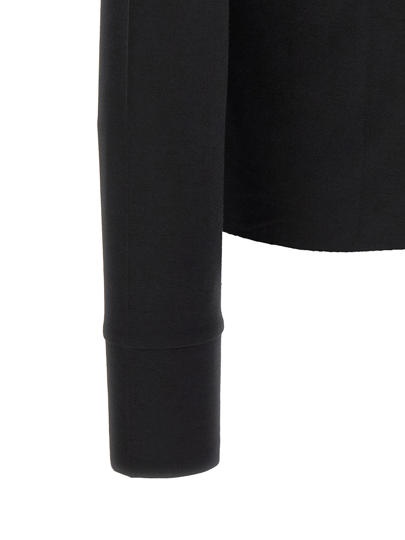 Cardigan noir en viscose Thom Krom