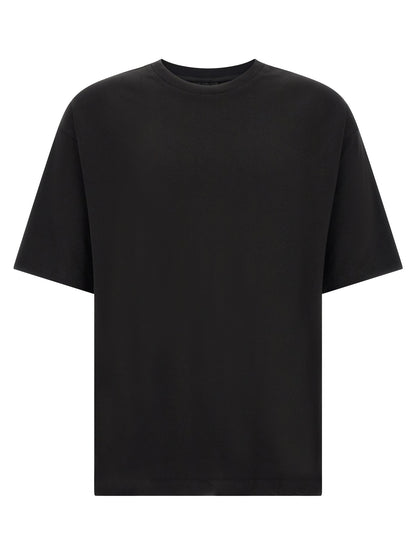 Thom Krom Black Cotton T-Shirt