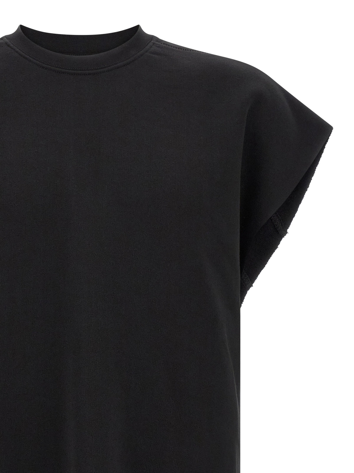 Thom Krom Black Cotton Sweatshirt