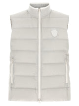 Brunello Cucinelli Gray Polyester Sleeveless Jacket